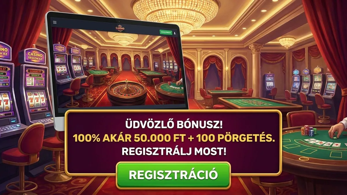 Regisztráció bónusszal