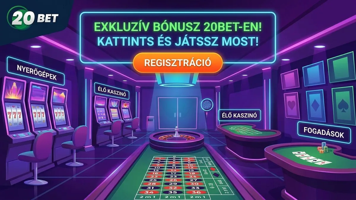 Regisztráció bónusszal